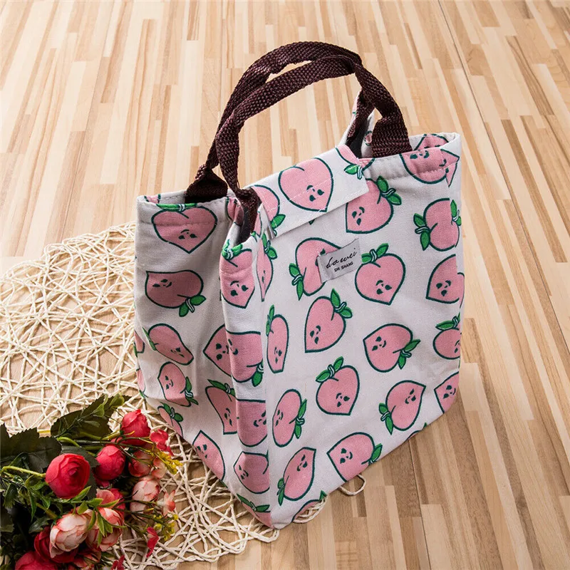 

2019 new Lancheira Lunch box Portable Bag Picnic Insulated Thermal Cooler Lunch Box Carry Scatola di pranzo Tote Storage Bag NEW