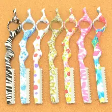 1 шт. Парикмахерская Бритва для волос из нержавеющей стали, парикмахерский нож для истончения, парикмахерские лезвия для стрижки волос, триммер для волос