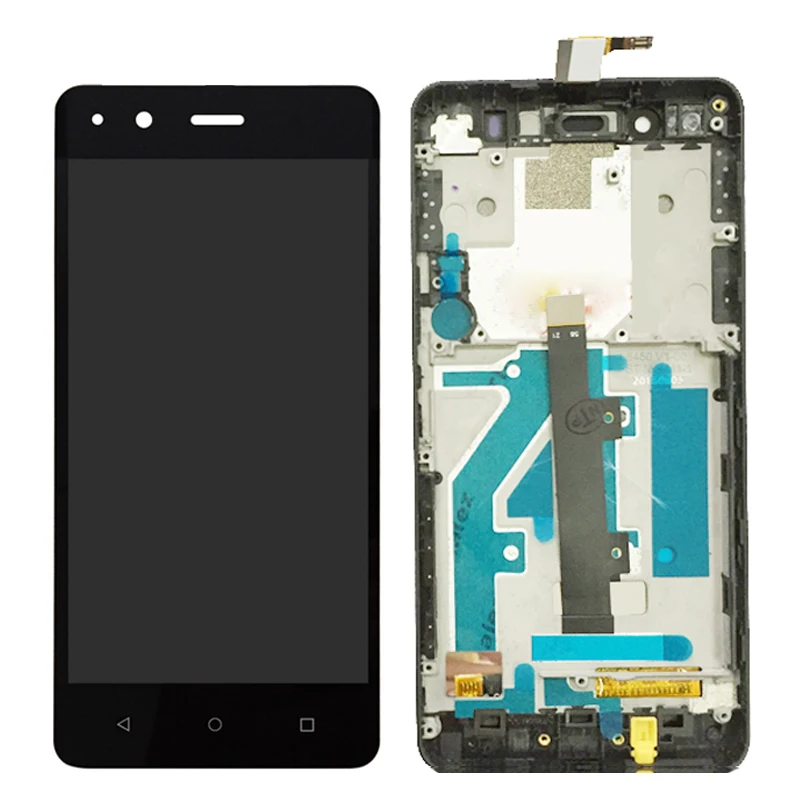 Для BQ Aquaris M4.5 ЖК-дисплей + сенсорная панель с рамкой и тачскрином в сборе для bq 4 5