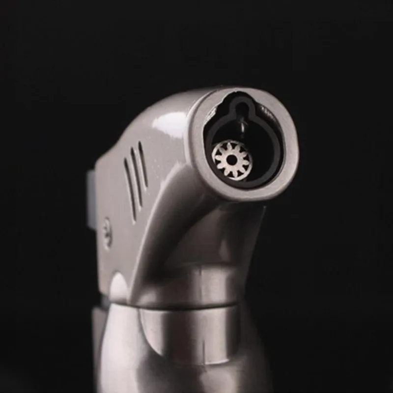 Металл Зажигалка Факел турбо зажигалка газовая зажигалка бутан мини 1300C сигары, сигареты Зажигалки Курительные принадлежности