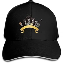 Бейсболка унисекс с музыкальными инструментами, кепка для папы, остроконечные плоские шляпы водителя грузовика