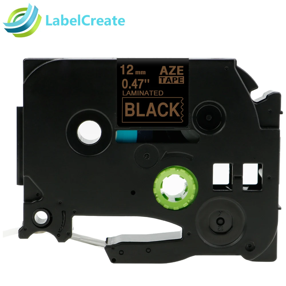 Совместимость для принтера Brother P touch TZe label 334 TZ Gold on Black Label maker пишущая машинка 12