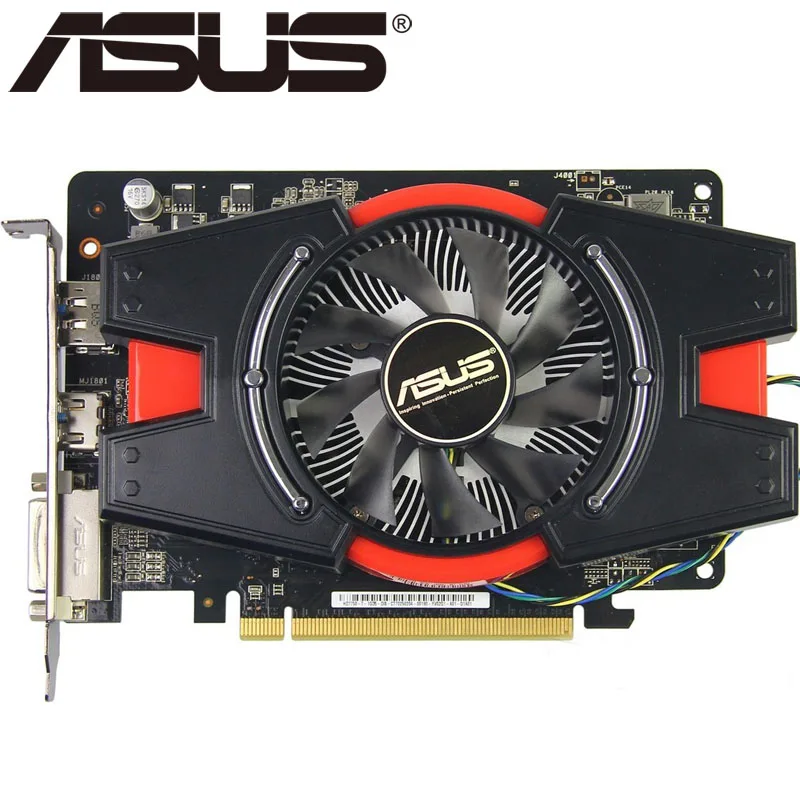 

ASUS Graphics Card HD 7750 1GB 128Bit GDDR5 Video Cards for ATI Radeon HD7750 VGA Cards Used Equivalent GTX 750 GTX650 Ti