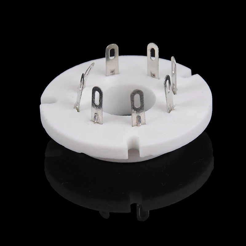 8-контактный DIY B8S Керамическая вакуумная трубка розетка для FU50R FU50 Φ 5U8C винтажная