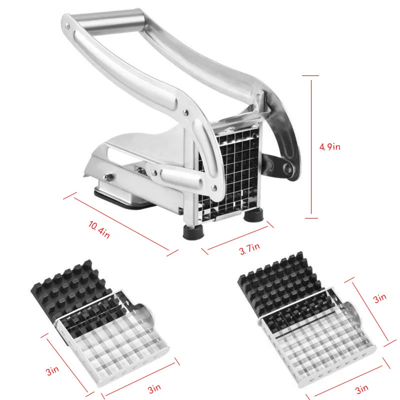 Картофелечистка картофельных чипсов инструмент для продольной резки нож для картошки фри резак для моркови огурец дикер картофелерезка кухонный гаджет