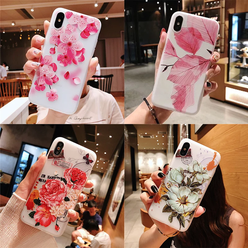 

3D Relief TPU Case For Samsung Galaxy A9 A8 A6 Plus A7 2018 S8 S9 S10 Plus S10e A5 2016 2017 A50 A30 A40 A70 A10 S6 S7 Edge Case