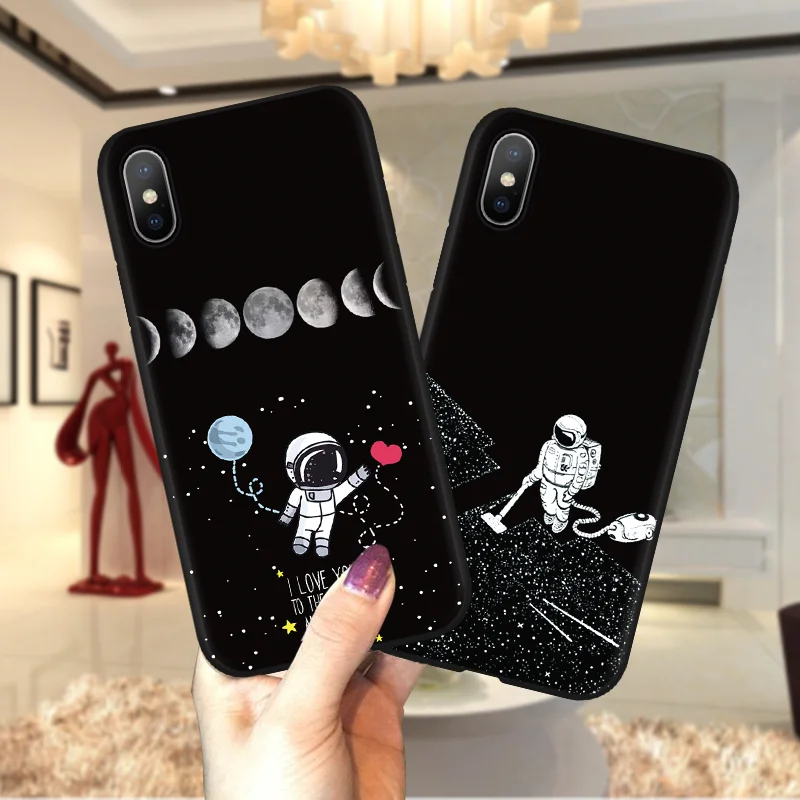 

Soft Black Couqe For iPhone 5 5S SE 6 6S 7 8 Plus X XS Max For Xiaomi Redmi 4X 3 4A 5 Plus 6A Note 3 4X 5 5A Mi A1 A2 5X 6X Case