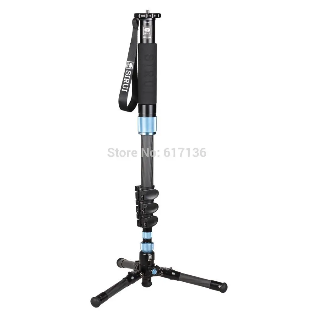 US $270.00 Sirui EP224S EP224S MultiFunction Flip Leg Lock Photo Video Monopod Carbon Fiber Table Top Tripod 4 Joint Max Loading 8kg DHL
