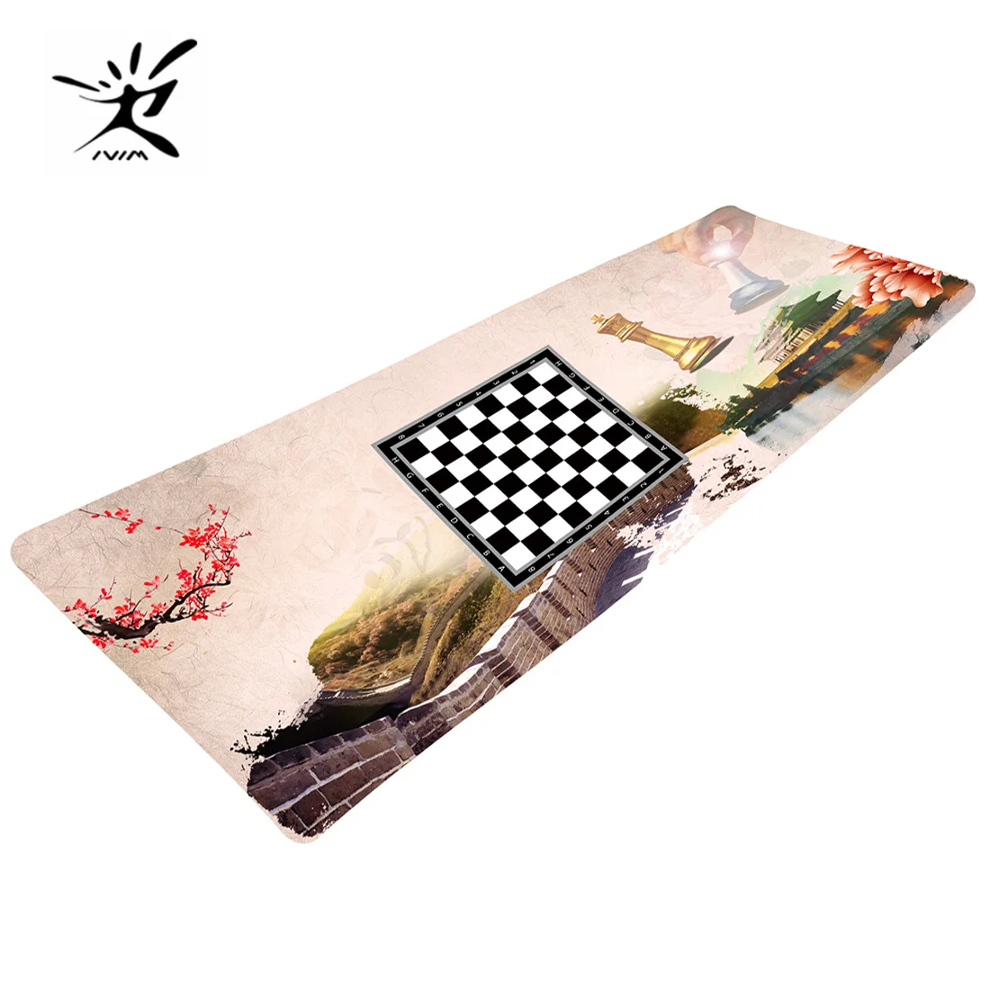 Combo Yoga Pilates Mat Foldable Luxurious Machine Washable Eco friendly