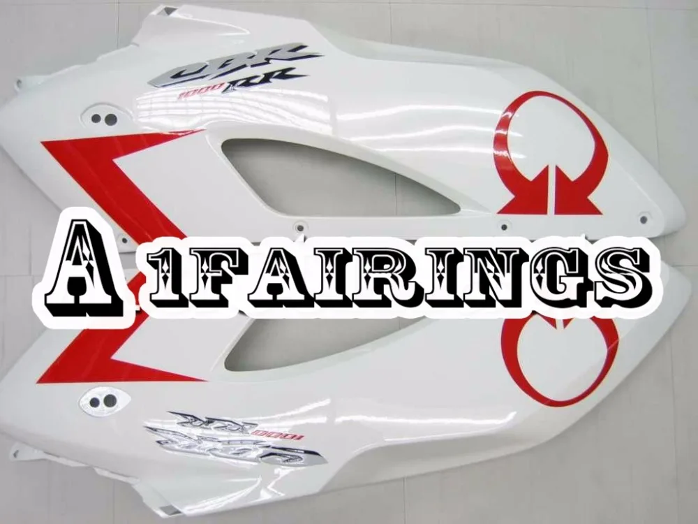 Рамы кузова для Honda CBR1000RR 2004 2005 ABS Пластик Чехлы для инжектора мотоцикл CBR1000RR 04 05 блеск для губ, цвет: белый, красный, золотой, капоты