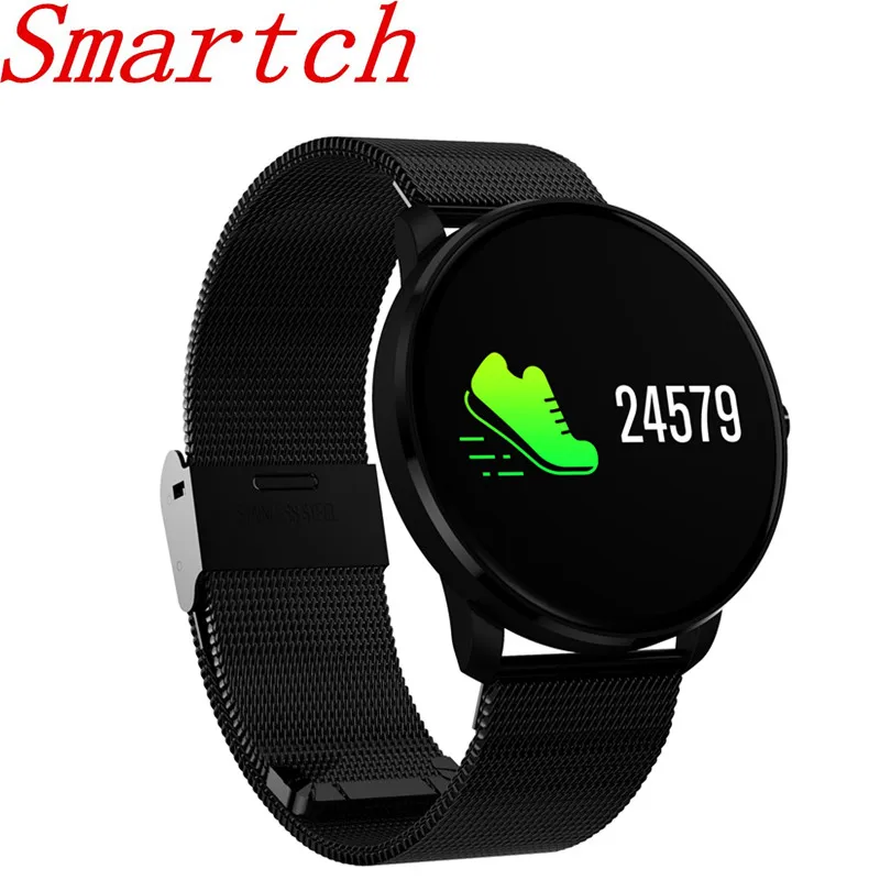 Smartch CF007S Bluetooth умный Браслет спортивный фитнес трекер монитор сердечного ритма