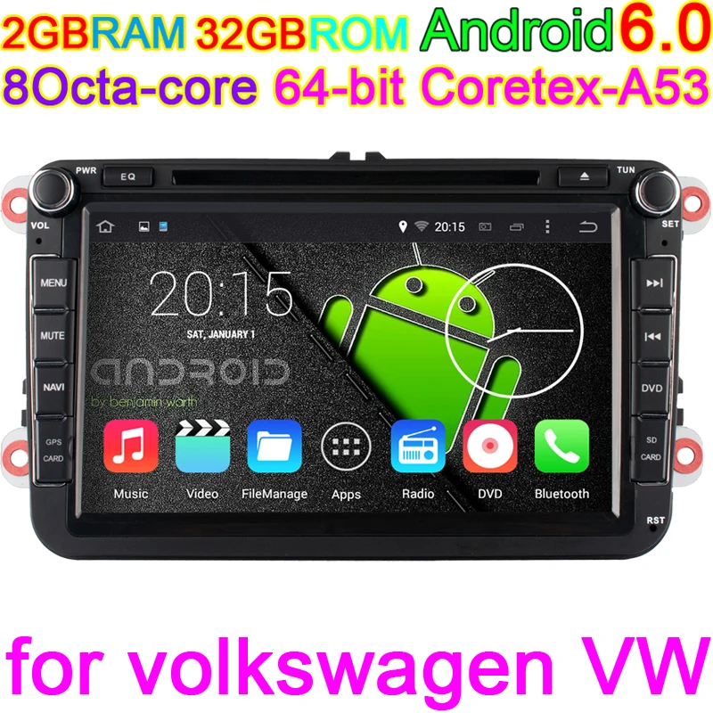 8 inch font b Android b font 6 0 Octa Core Vehicle DVD GPS Navigation for