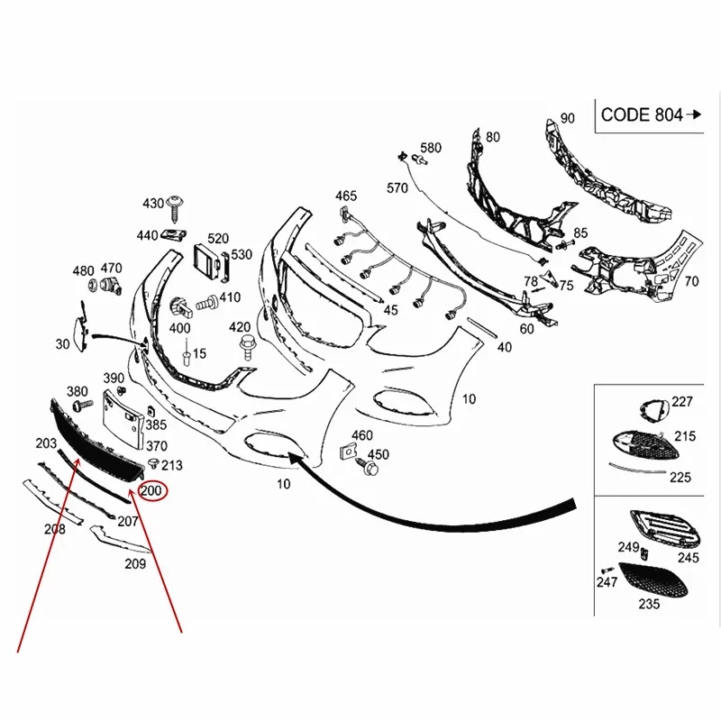 Вентиляционная сетка переднего бампера для автомобиля класса E W212 E200 E280mer ced es-be nzE300 Решетка переднего бампера передний бампер tuyere