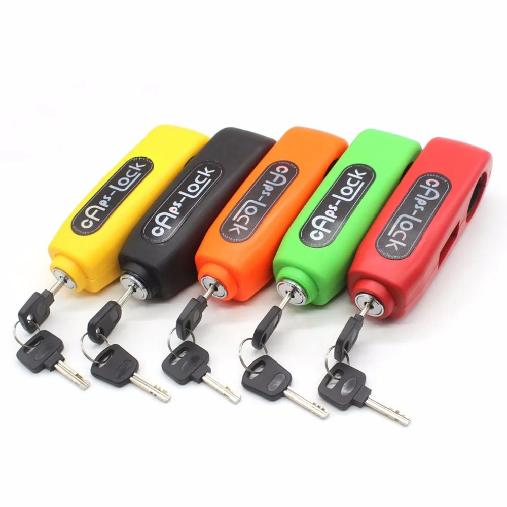 

Universal Motorcycle Lock Motorbike Scooter ATV Brake Security Handlebar Safety Lock Brake Throttle Grip Anti-Theft Lock