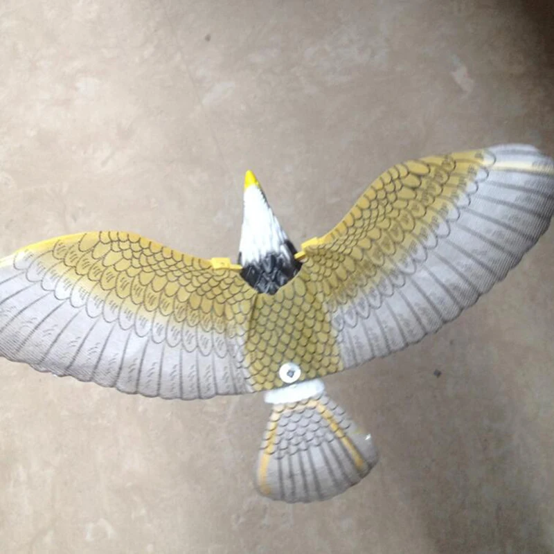 Электрический Летающий Товары для птиц игрушка висит Провода хлопать Орел Пластик Дети рождественских день рождения игрушки