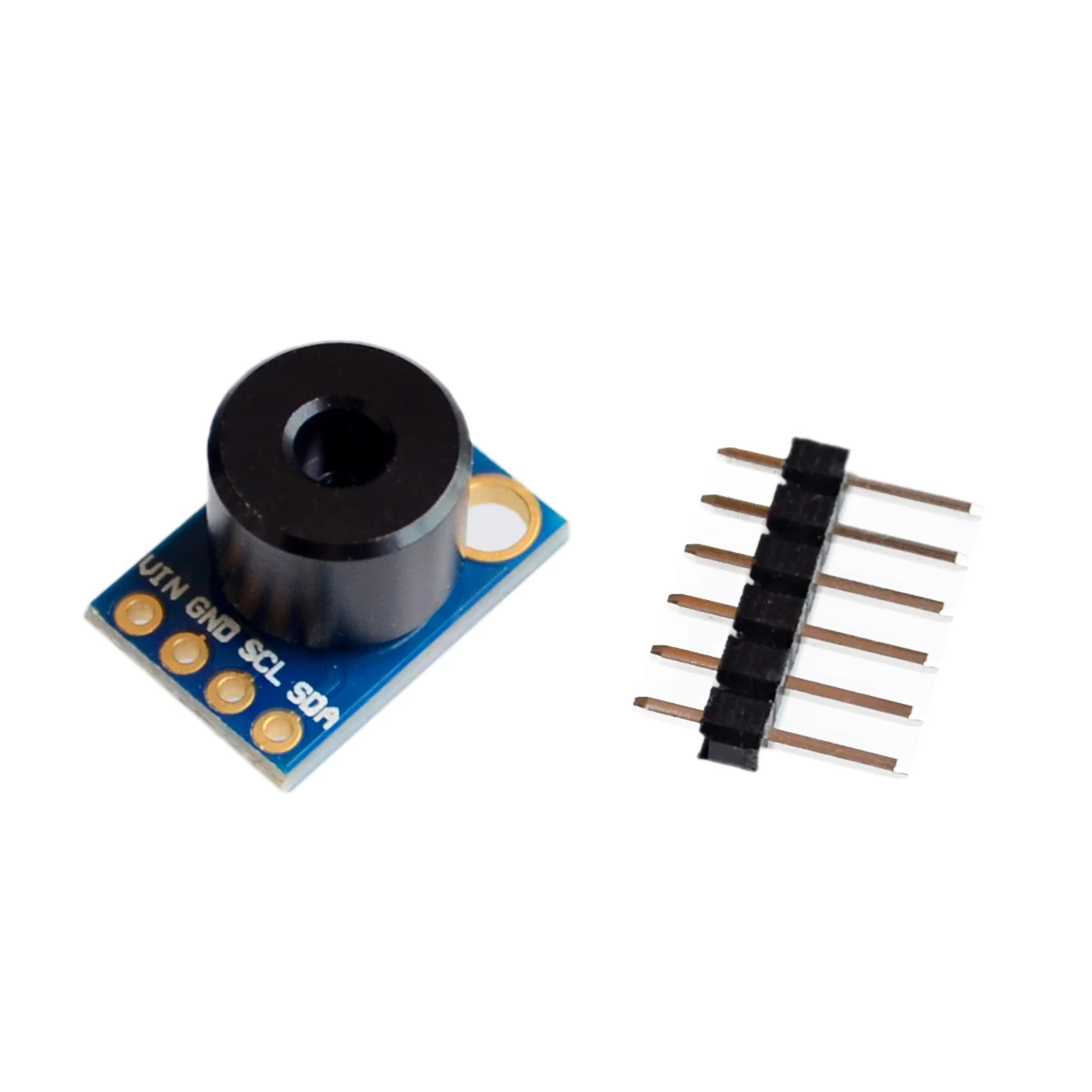 

100% Origin MLX90614 MLX90614ESF Contactless Temperature Sensor Module With BBC Probe Compatible 3-5V