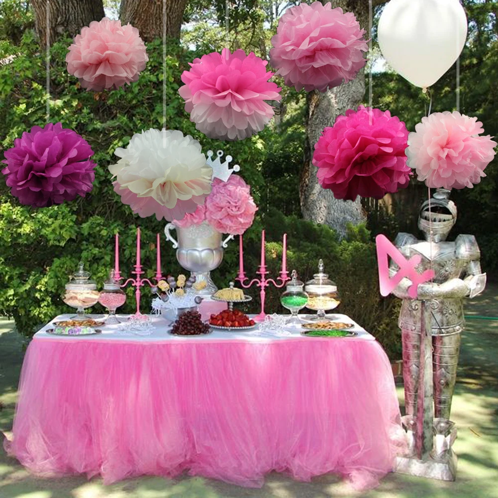 

100x100cm Tulle Tutu Table Skirt Baby Shower Tulle Table Skirt Engagement Event Party Supplies Wedding Decoration 29 Colors
