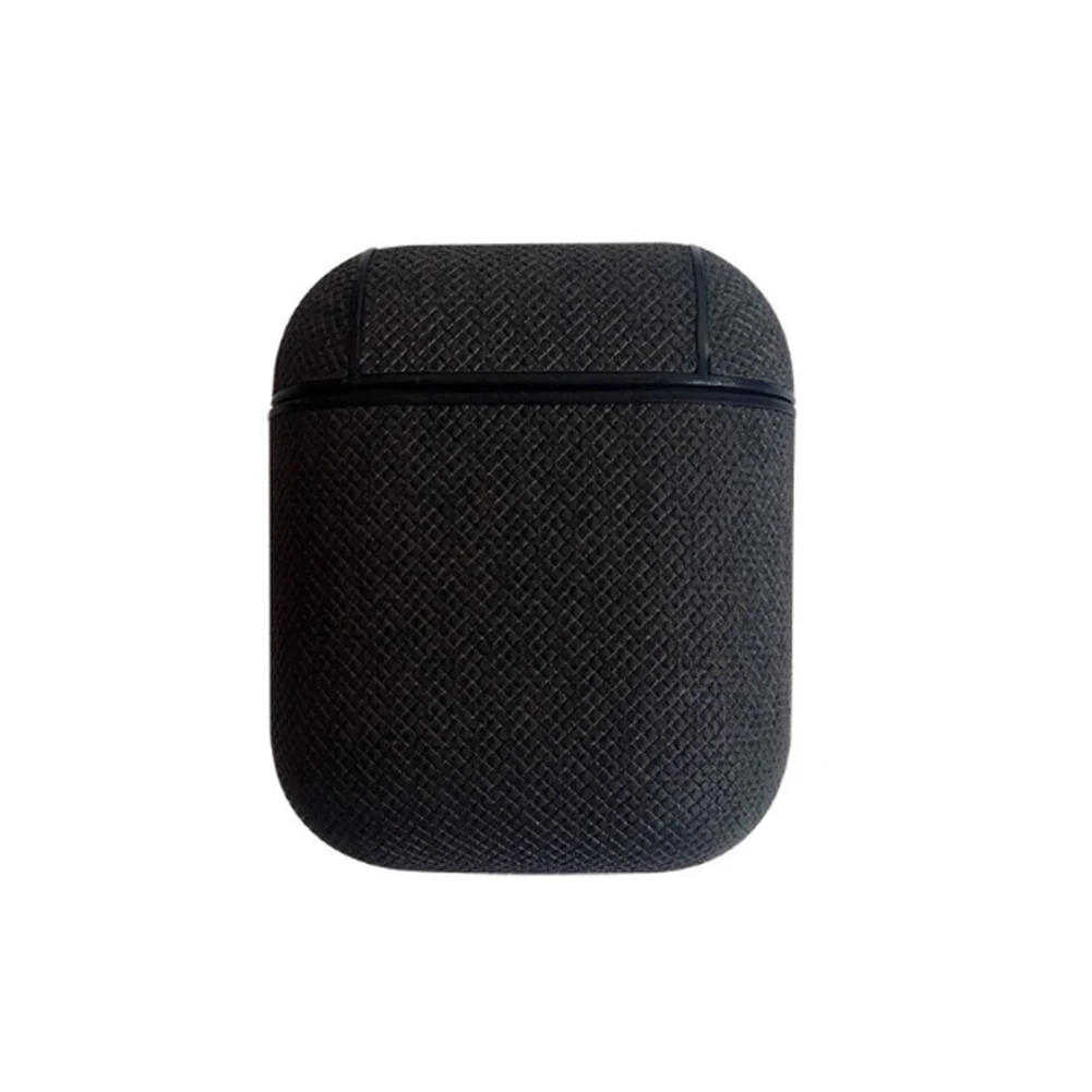 Чехол для наушников из искусственной кожи с Bluetooth для Airpods, тонкий противоударный защитный флип-чехол для наушников Airpods, беспроводная зарядная коробка