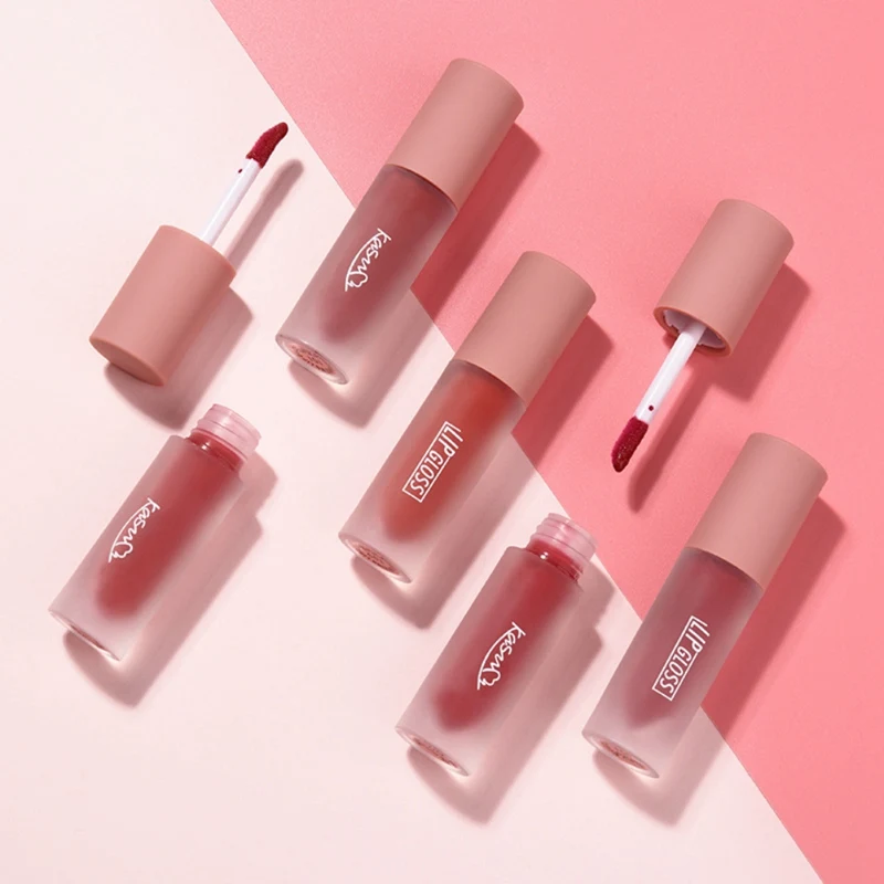 

New 5pcs Lips Makeup Matte Liquid Lipstick Moisturizer Waterproof Lasting Lipgloss Kits Make Up Cosmetics maquiagem