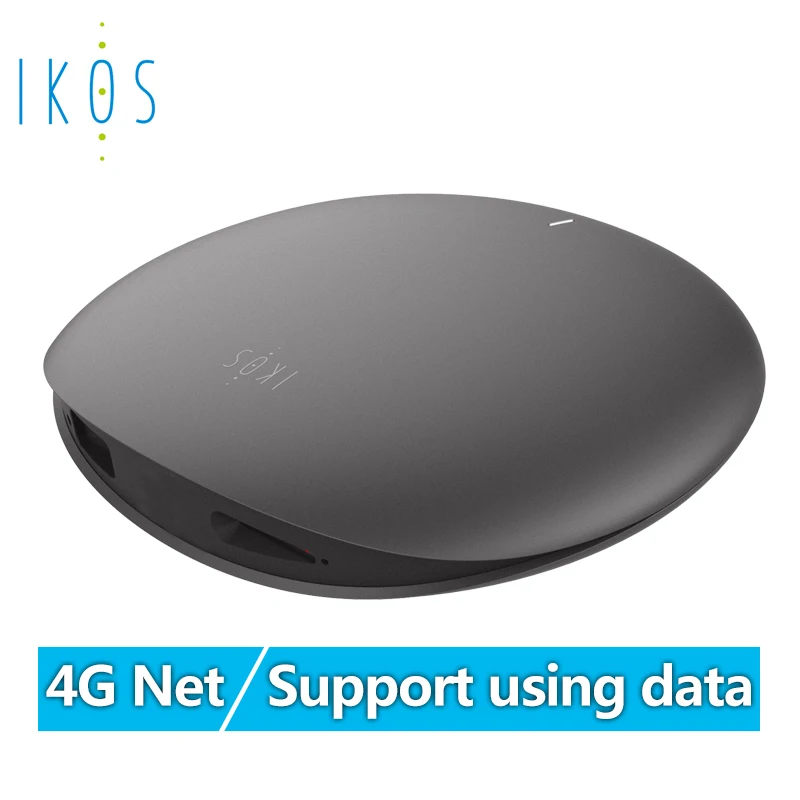 IKOS 4G чистый Бесплатный роуминг стоимость две sim-карты и три sim-карты онлайн для Iphone поддержка с помощью данных - Цвет: Черный