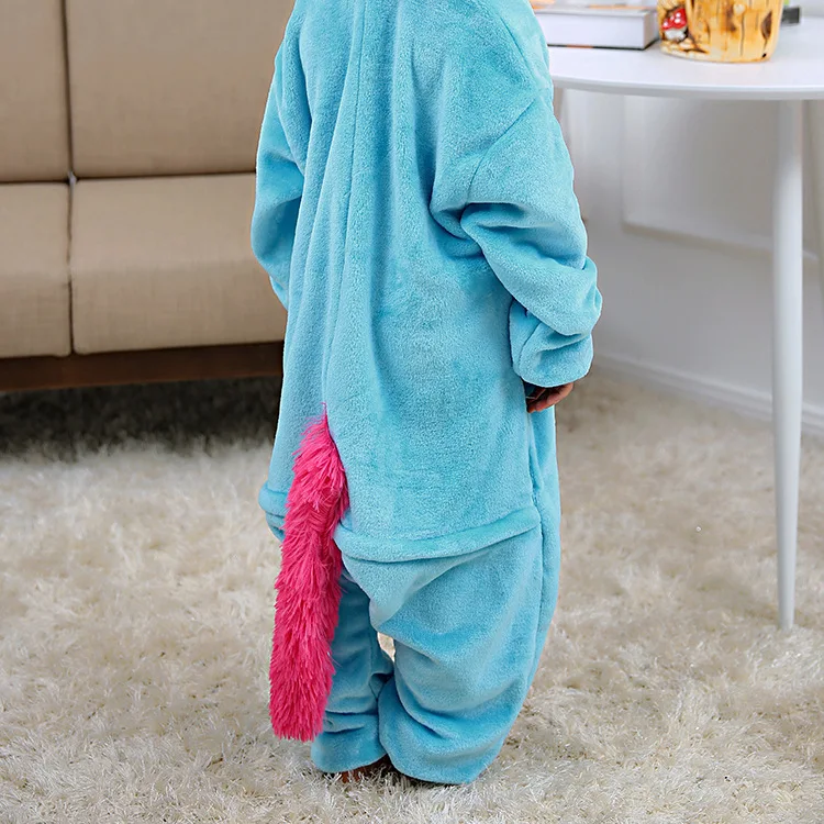 Детская Пижама Единорог одеяло Kigurumi комбинезон Детская мультяшная Пижама, комбинезон для девочек и мальчиков, Косплэй Фланелевая Пижама костюмы