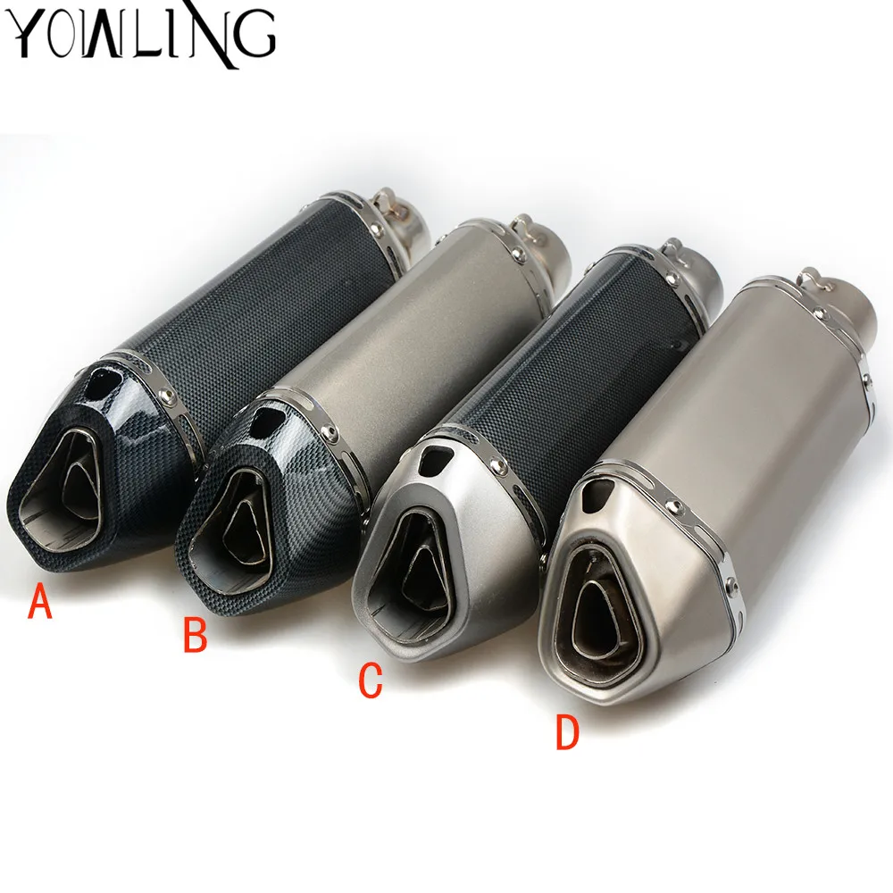 Motorcycle Exhaust Modify Muffler FZ6 CBR250 CB600 MT07 For BMW F800S F800R F700GS F650GS F800 /S/R F650/F700 GS | Автомобили и