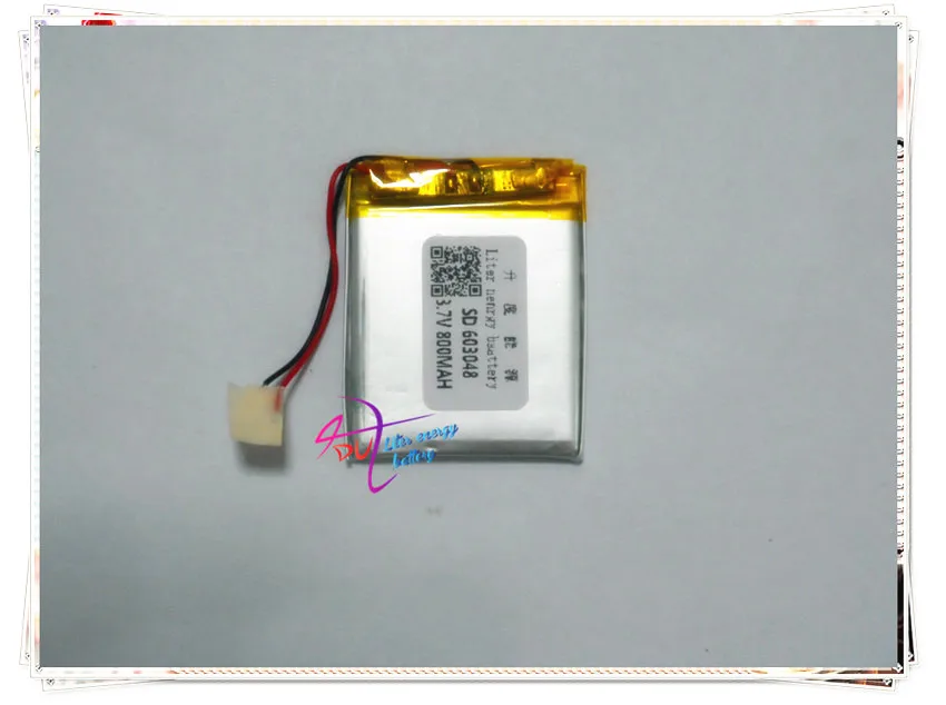 

A new product 603048 800mAh 3.7v lithium polymer battery mobile power dedicated stereo speaker