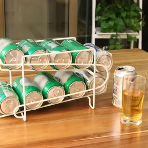 Cans Storage Holders Racks Beverage Soda Coke Can Dispenser Storage