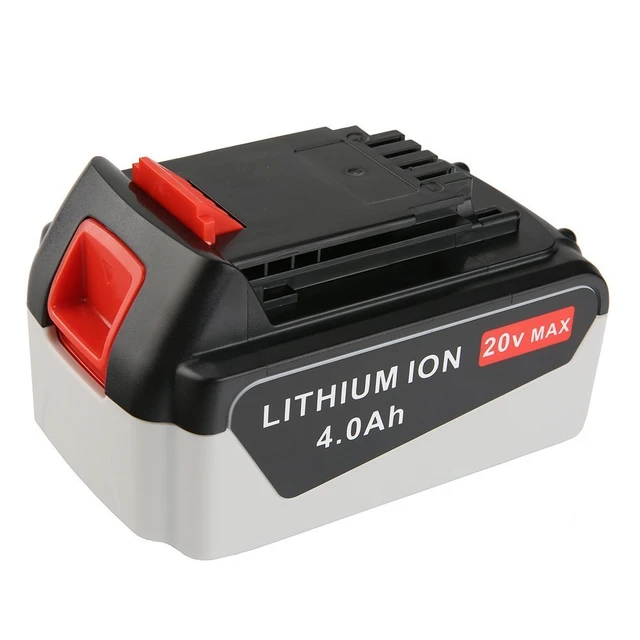 4000mAh High Capacity 20V MAX Rechargeable Power Tools Battery for Black &  Decker LBXR20 LB20 LBX20 LB2X4020 - AliExpress