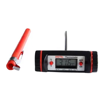 

Electronic food thermometer barbecue high temperature probe type kitchen food thermometer