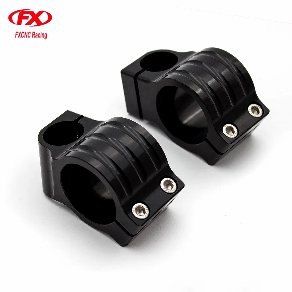 

FXCNC 7/8" Black Motorcycle Regular Clip on Head Fork Handle Bars Clip-on Universal 31mm 33mm 35mm 36mm 37mm 38mm 39mm 41mm