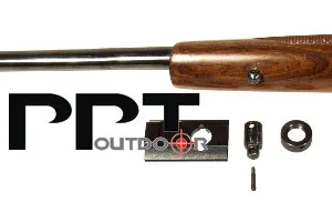 PPT охотничий Адаптер для винтовки, алюминиевый стальной рельс, поворотный стержень, Пикатинни, слот, адаптер, 21,2 мм, рельсовый сошка, крепление 33-0209
