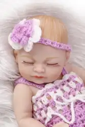 27 см детские кукла для купания реалистичный сон моделирование мягкий ребенок для Рождественский подарок для детей