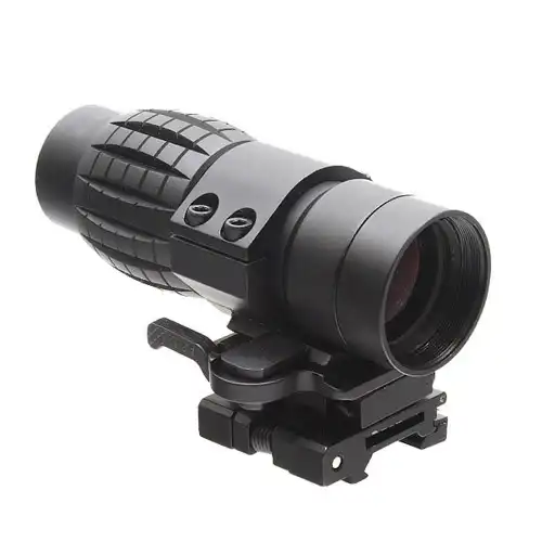 Tactical 3X Magnifier Rifle Scope with Quick Detachable Flip to Side