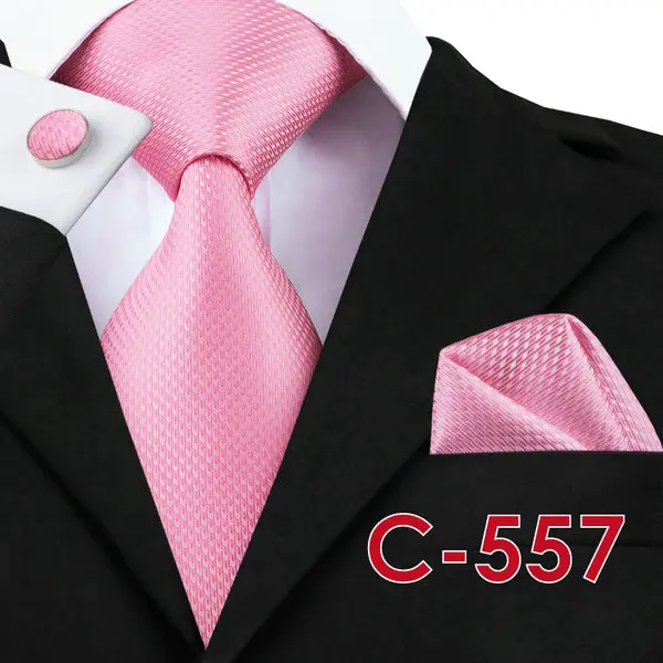 C-1116, модный мужской галстук, набор, золотой, снежный, для шеи, галстук, карманные, квадратные, запонки, 8,5 см, Классические жаккардовые шелковые галстуки для мужчин, костюмы, корбаты - Цвет: C557