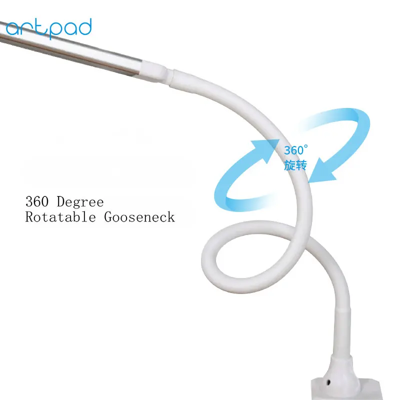  Remote Control Business LED Office Desk Lamp Clamp 5 Color Temperature 5 Brightenss Eye Care Long A - 32866599664