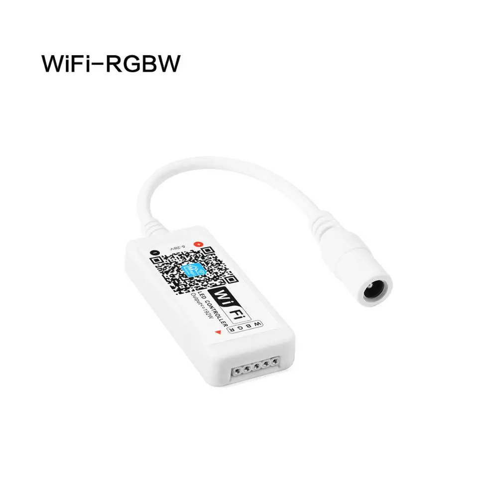 Светодиодный светильник Wi-Fi/Bluetooth RGB/RGBW управление Лер DC 5 в 12 В 24 в Android IOS APP Amazon Alexa Google Magic Home IR управление - Испускаемый цвет: WIFI RGBW