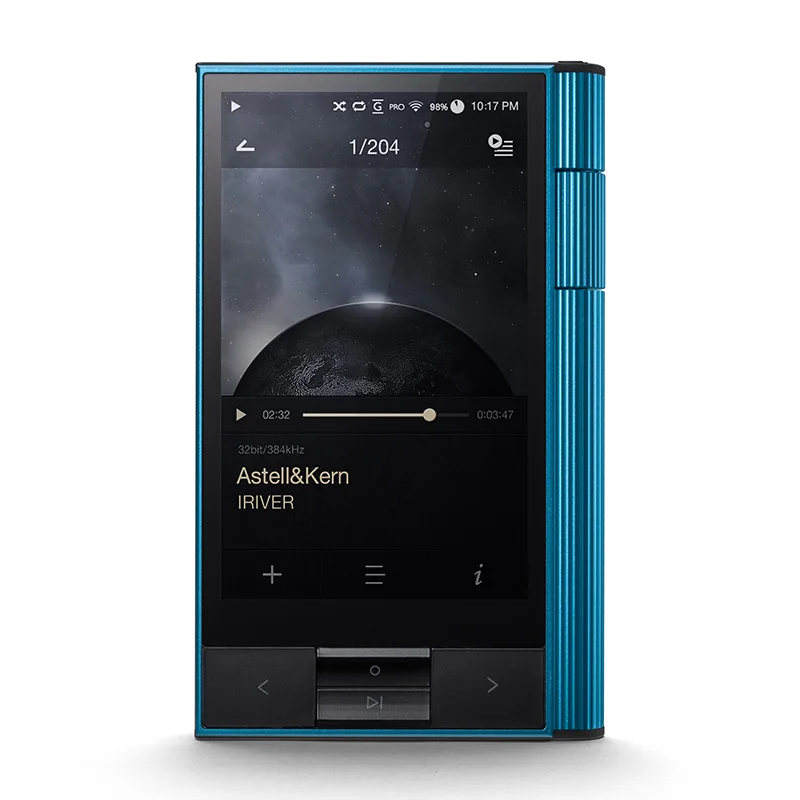 IRIVER Astell& Kern KANN 64 Гб hifi плеер портативный музыкальный MP3 встроенный усилитель USB DAC без потерь музыка высококачественный плеер - Цвет: Синий