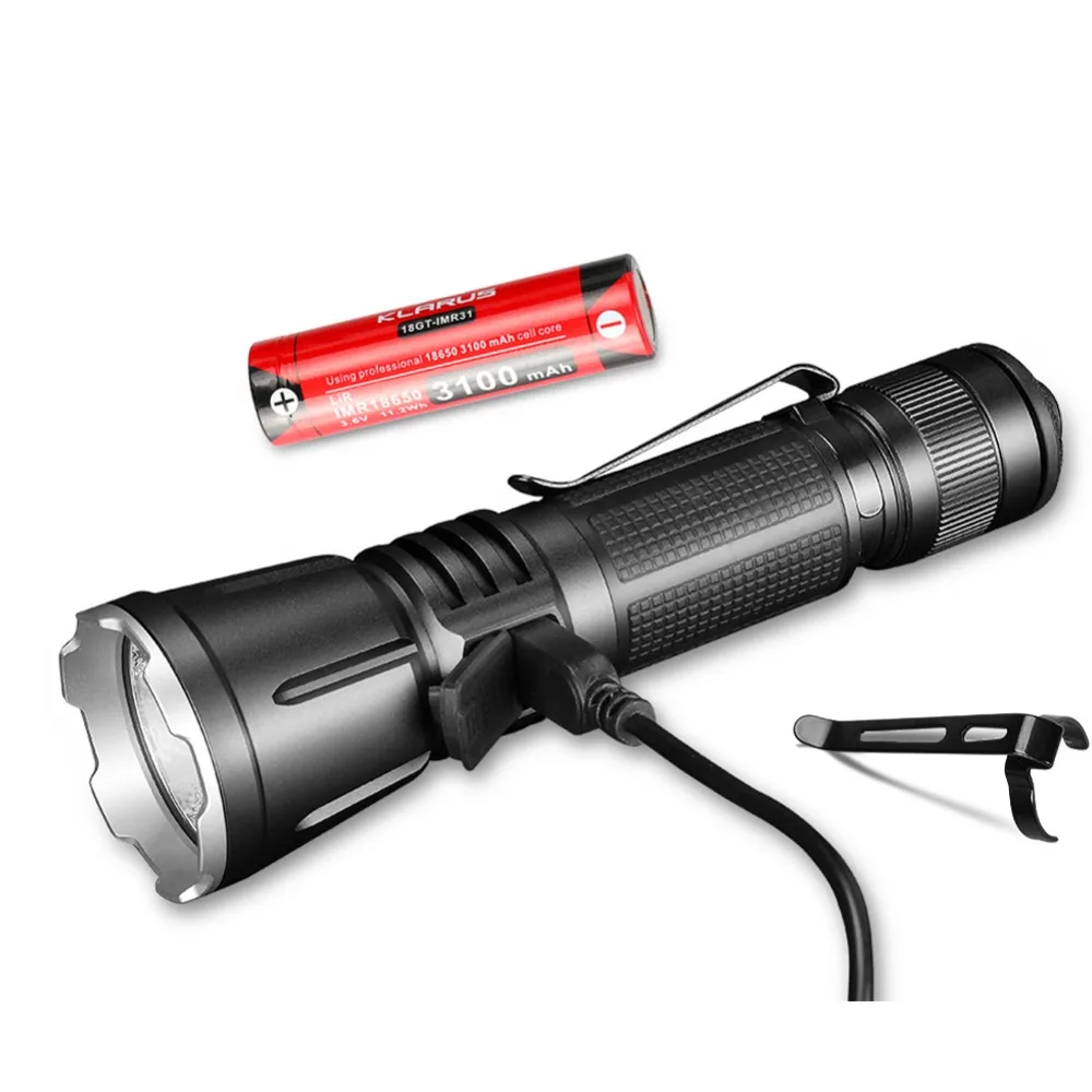 

Portable 360X3 Flashlight 360 Degrees max 3200 Lumen Throw 283 meter USB Rechargeable torch with 3100mAh Battery #295848