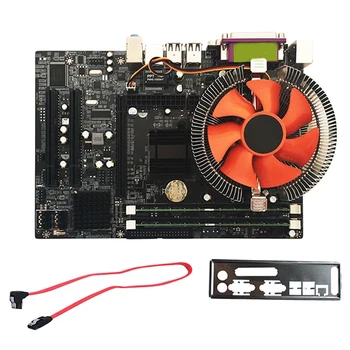 

G41 Desktop Motherboard For Intel Cpu Set With Quad Core 2.66G Cpu E5430 + 4G Memory + Fan Atx Computer Mainboard Assemble Set