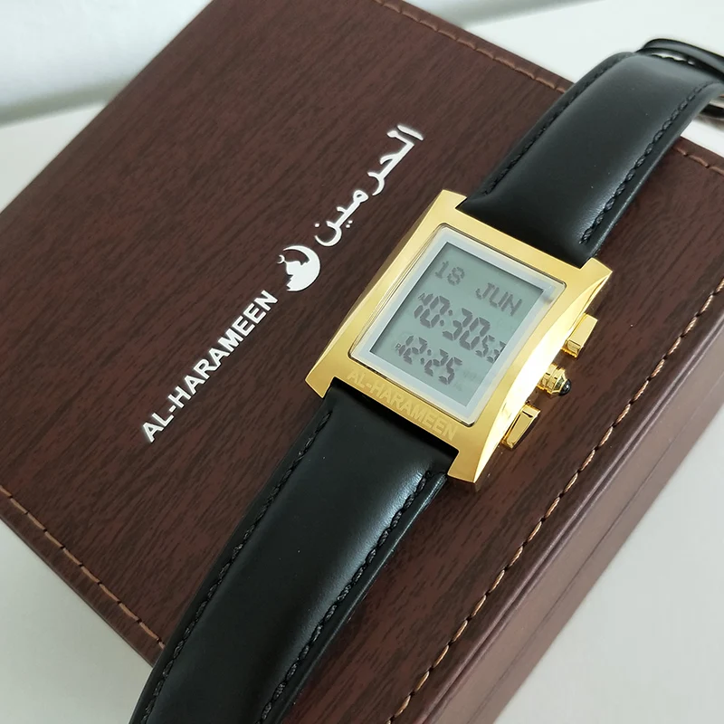 Azan Watch with Automatic Adhan Time and Qiblah