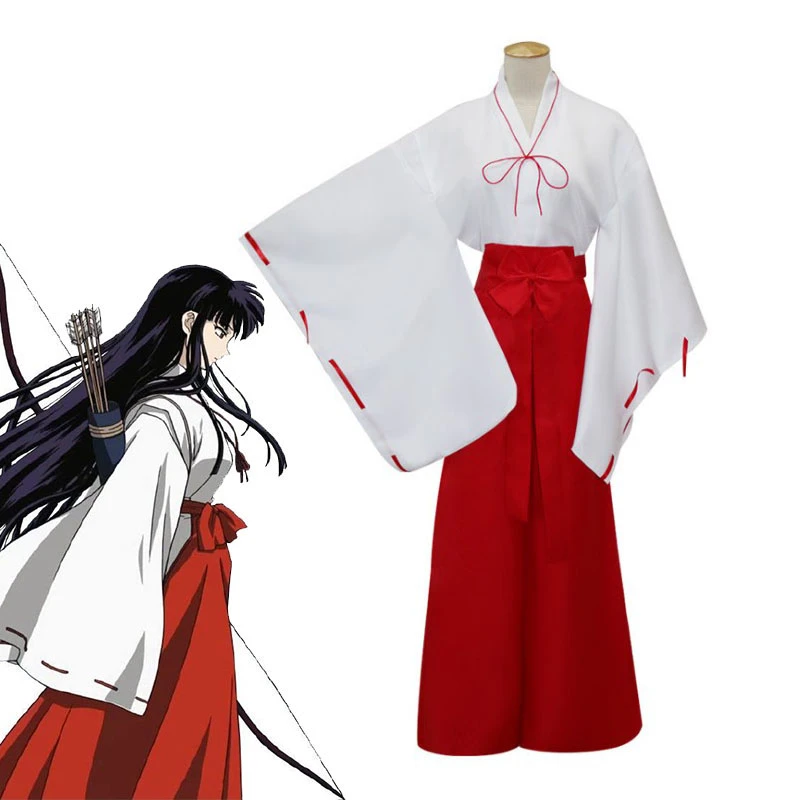 メール便全国送料無料 犬夜叉 桔梗 コスプレ 衣装 Cc0027 枚数限定 Seer Com Mx