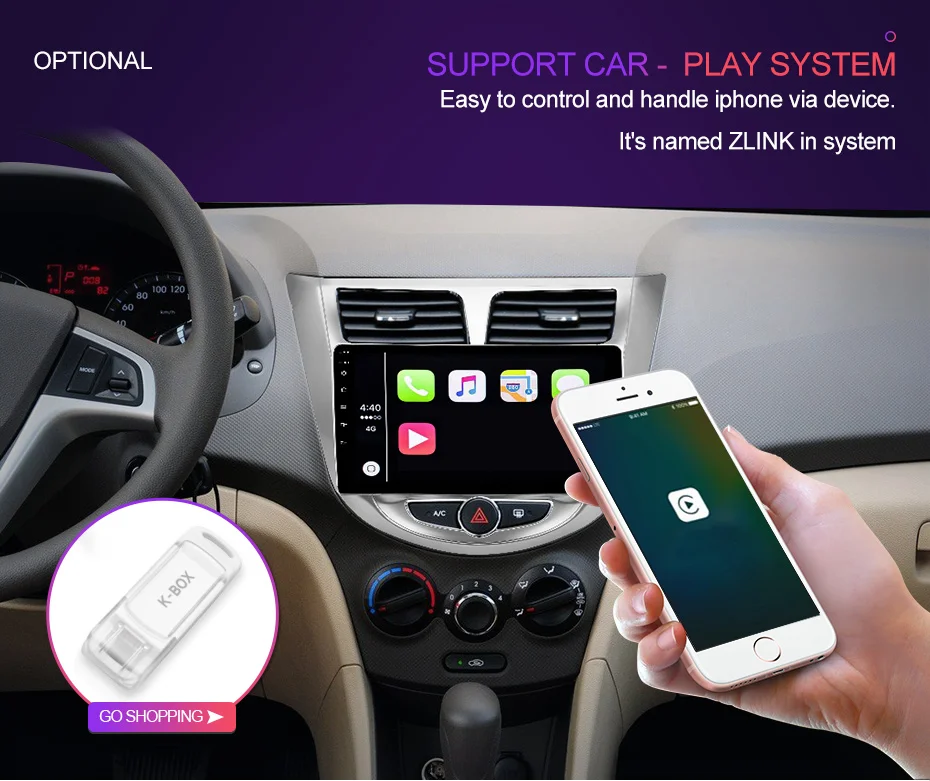 Cheap Isudar Android 9 2 Din Car Multimedia Player For Hyundai/Solaris/Verna/Accent Auto Radio GPS Navigation Video Stereo DSP USB DVR 8