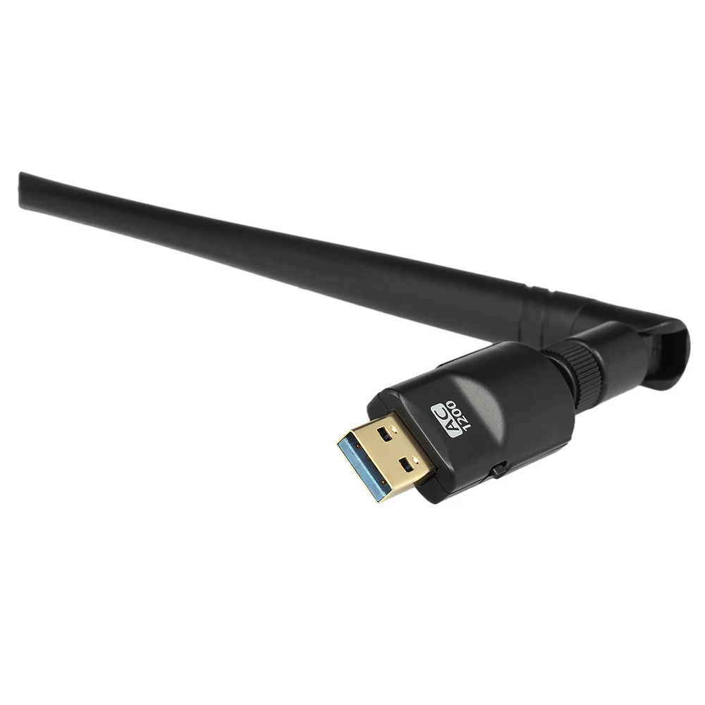 Беспроводной WIFI адаптер 1200M USB3.0 2 4G + 5GHz двухдиапазонный 802 11 acbgn гигабитная WiFi