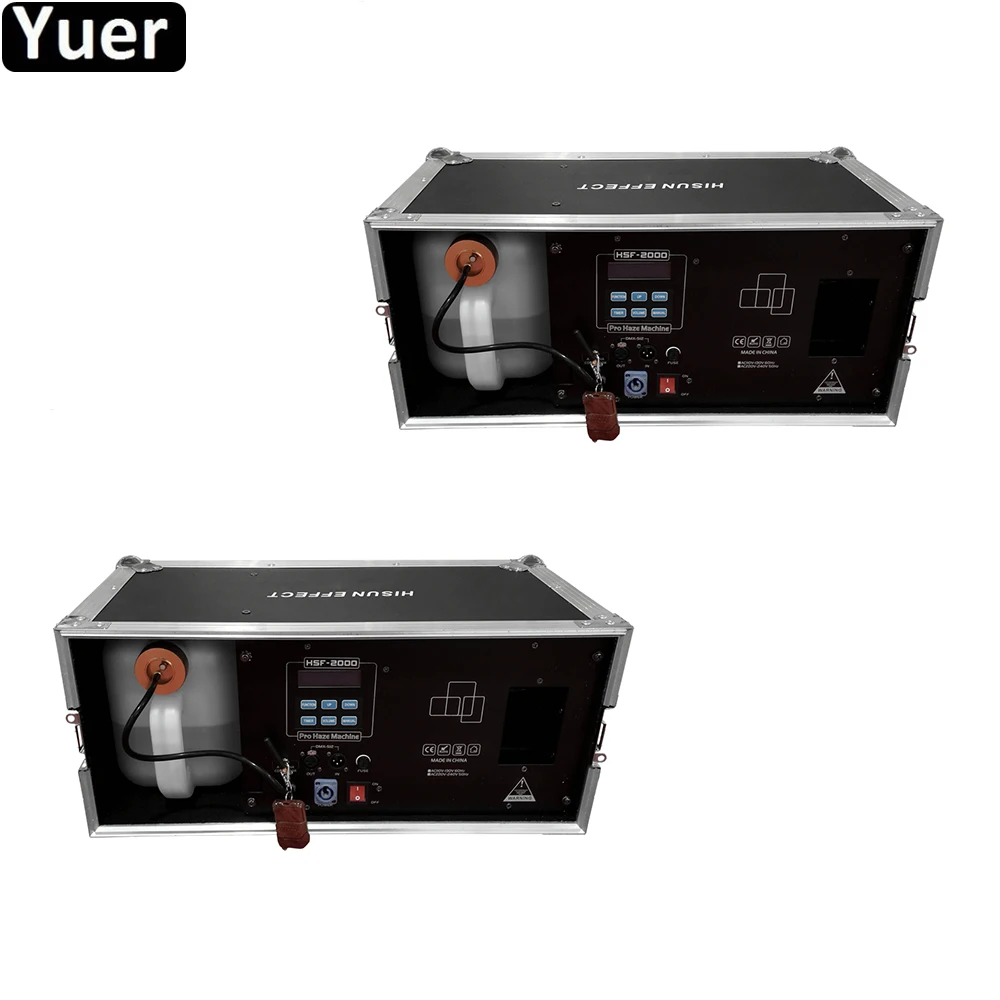 

2Pcs/Lot 2000W Somke Machine DMX Sound Control DJ Equipment Disco Party Club Bar Stage Effect Mist Haze Machine Fog Machine
