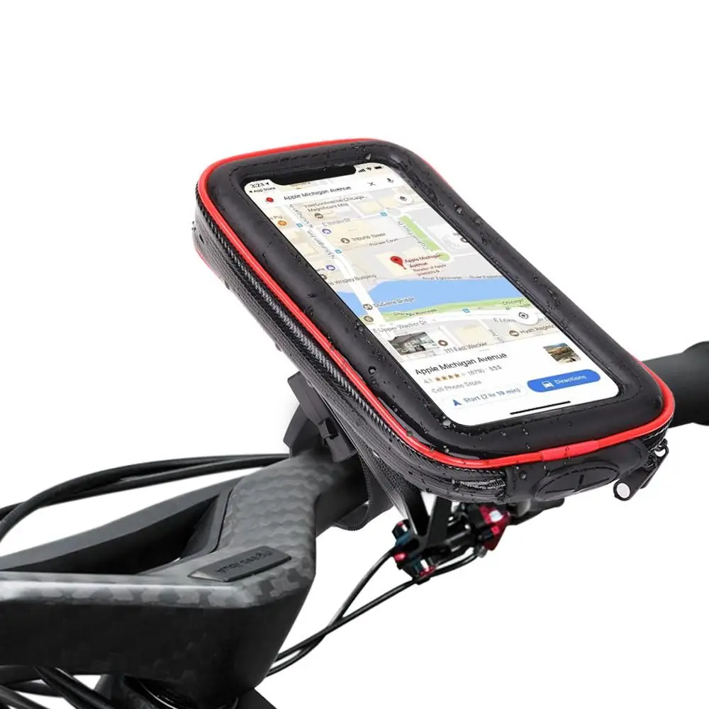 Upgrade Waterproof Bag Gps Motorcycle Phone Holder Bag Bicycle Phone