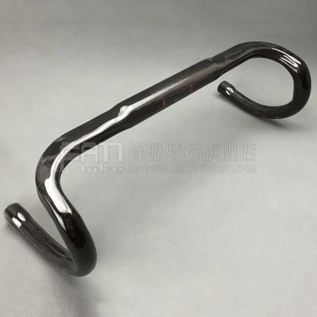 

Ultralight 190g Full Carbon fiber UD Glossy Road Racing Bike Bicycle Racing Drop Bar Handlebar 31.8 x 400/420/440mm