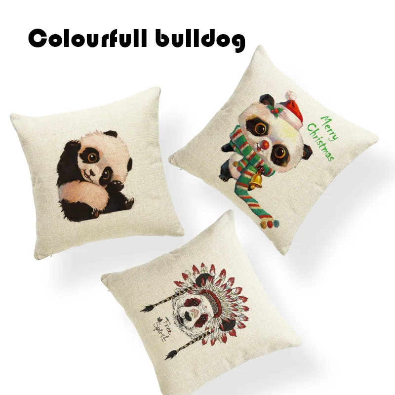 Designer Cartoon Animal Panda Toss Pillow Pop Art Pillow Scarf For Sofa Kids Birthday 18 Inch Cheap Office Decor Merry Christmas Designer Cartoon Animal Panda Toss Pillow Pop Art Pillow Scarf For Sofa Kids Birthday 18 Inch Cheap Office Decor Merry Christmas