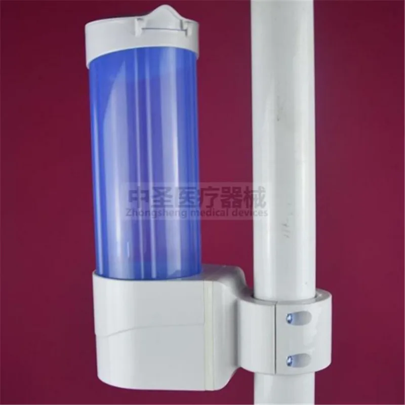 

A0065 2PCS Dental disposable cups Holder Water Cups Stents chair transparent white tube water dispenser cup holder storage box