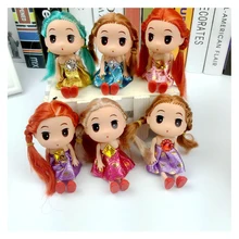 3pcs set 12 cm Confused font b Doll b font Wedding Princess Mini font b Dolls